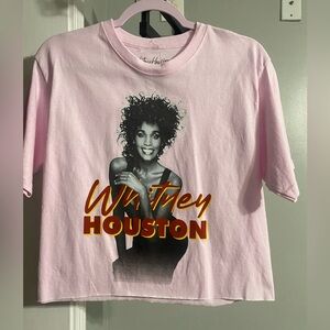 Whitney Houston Graphic Tee- NWOT